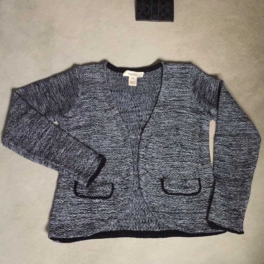 Black & white knit sweater, NWOT - Picture 1 of 3